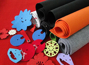 polyester felt fabric usage